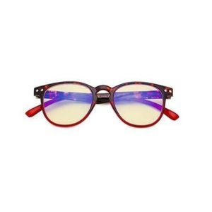 CessBlu Red Demi Round Blue Light 2.25 Reading Glasses Readers 86891 D2